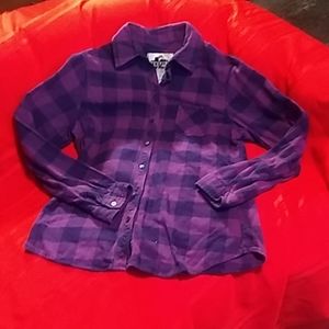 Ladies Old Mill Medium Purple Flannel